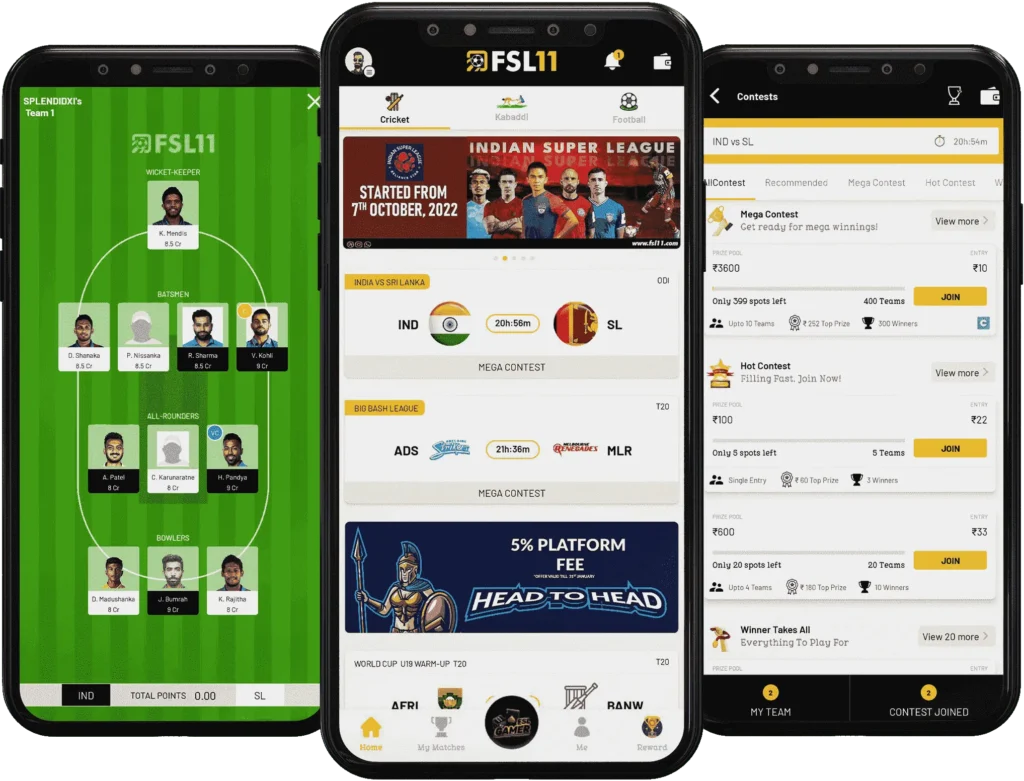 Comparison of seven budget fantasy cricket apps in India 2025