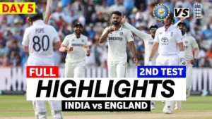 IND vs ENG 2nd Test 2025