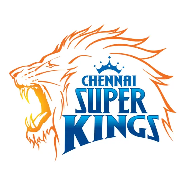 Chennai Super Kings Logo 2025 – Roaring Lion Symbolizing Power & Legacy