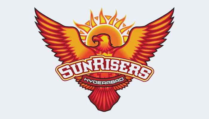 SRH Logo 2025 – Phoenix with Fiery Wings Representing Rebirth